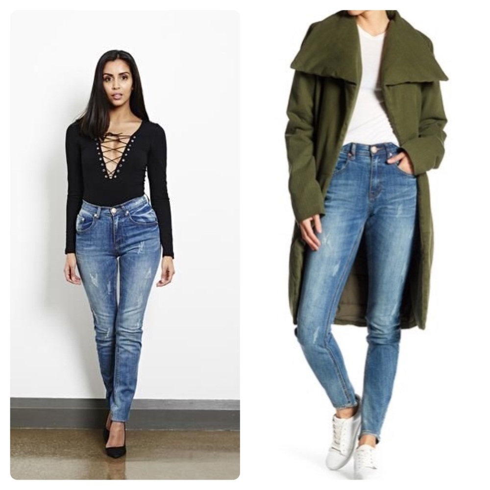 One Teaspoon | Pure Blue Scallywag Jeans